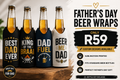 Father’s Day Personalised Beer Wrap